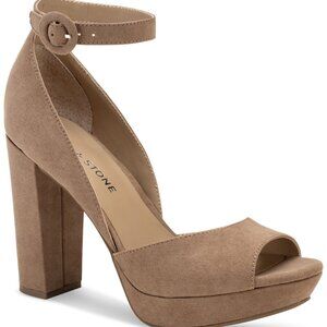 Sun + Stone Women's Reeta Peep Toe Block Heel Platform Sandals, Created for Macy